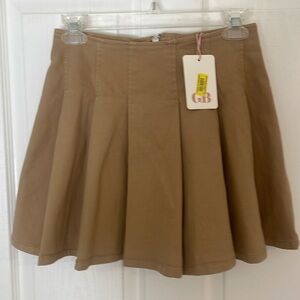 Gianni Bini -GB Pleated Skirt GB697618 in Sand size XS